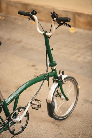 Bicicleta Brompton Verde 3 Marchas