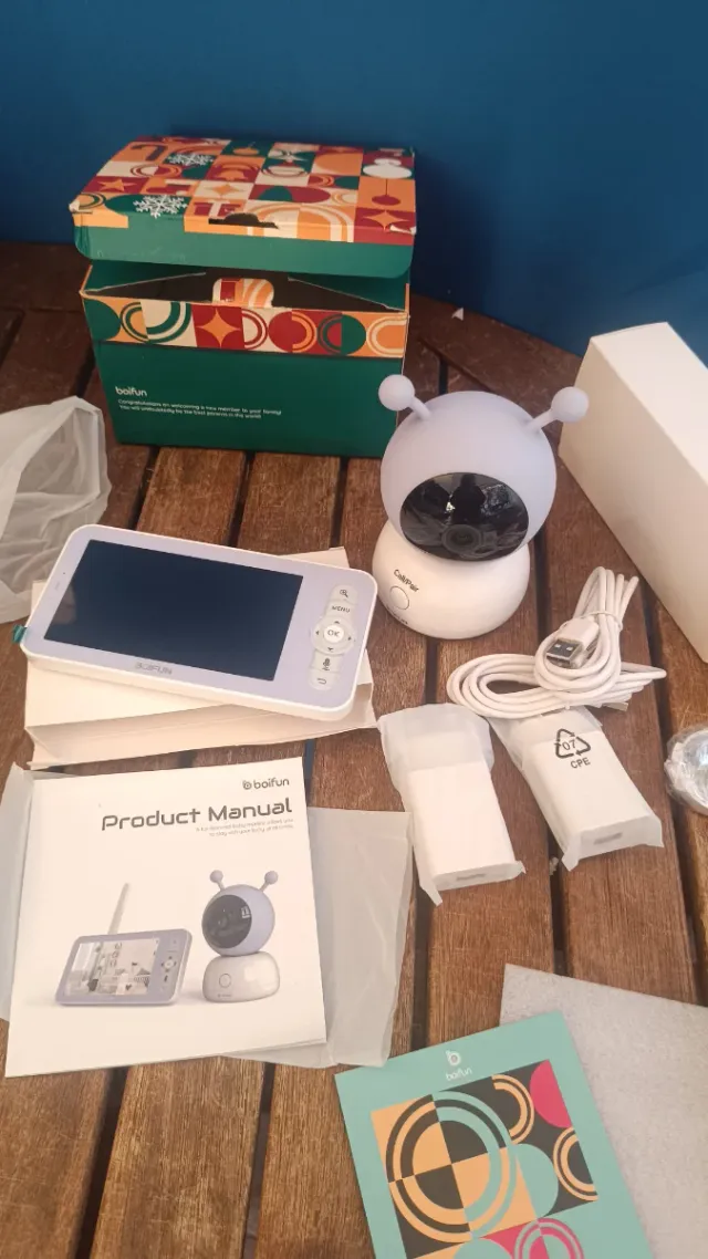 Cámara Vigilabebés BOIFUN 1080P 5
