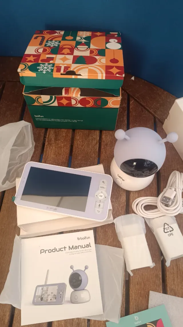 Cámara Vigilabebés BOIFUN 1080P 5