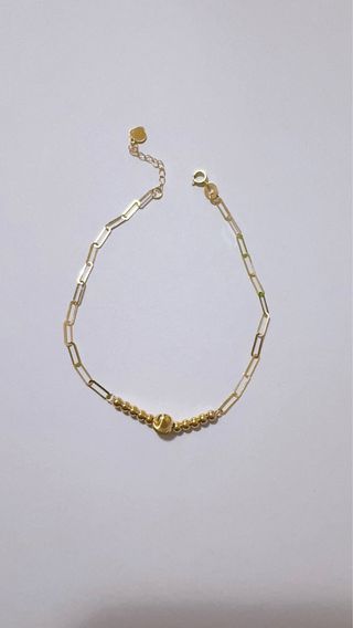 Bracciale con sfere in Oro Giallo 18kt 750