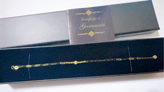 Bracciale con sfere in Oro Giallo 18kt 750