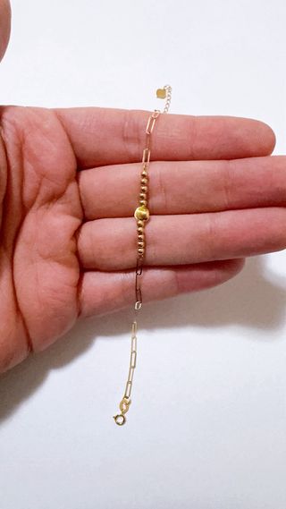 Bracciale con sfere in Oro Giallo 18kt 750