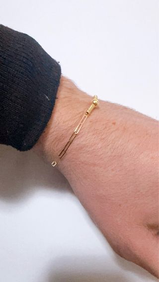 Bracciale con sfere in Oro Giallo 18kt 750