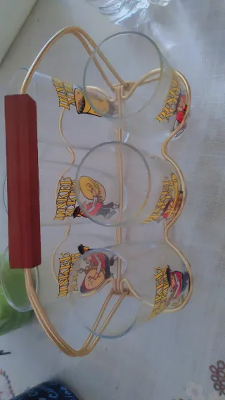 Set 6 Bicchieri Birra Dinky con Caricature