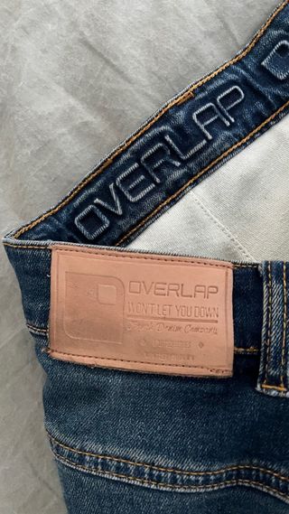 Pantalones vaqueros moto Overlap