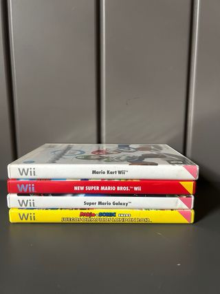 Confezione da 4 giochi Wii