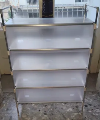 Scarpiera Mulin 5 ripiani antipolvere