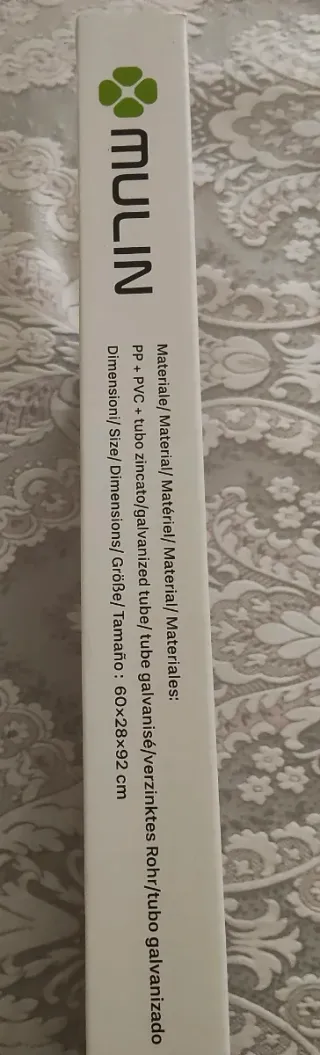 Scarpiera Mulin 5 ripiani antipolvere