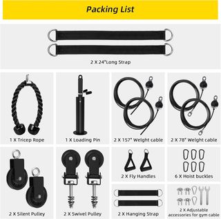 Sistema di Pulegge per Palestra a Casa