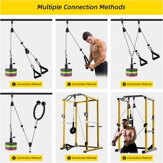 Sistema di Pulegge per Palestra a Casa