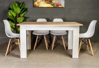 Set da Pranzo / Tavolo + 4 Sedie Nordiche