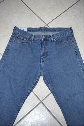 Jeans H&M Uomo Blu Relaxed Fit