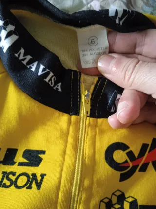 Maillot Ciclismo MAVISA Puertas Ciko Talla 6