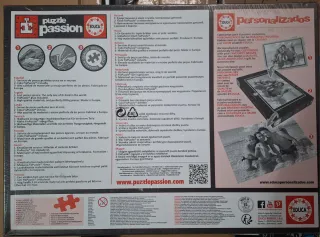 Puzzle Educa 1000 piezas Big Ben Blanco y negro