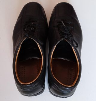 Zapatos Valleverde Negros Cordones