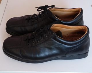 Zapatos Valleverde Negros Cordones