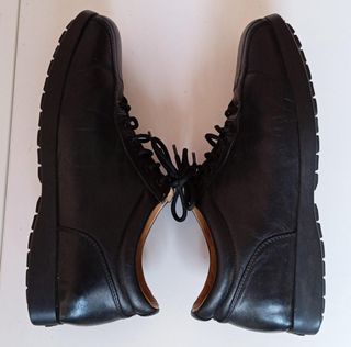 Zapatos Valleverde Negros Cordones