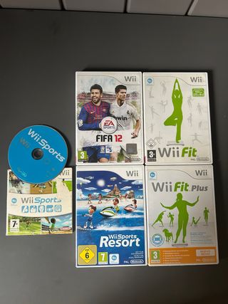 Pack 5 Juegos Wii
