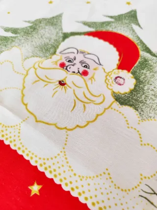 Toalha de Natal Quadrada 145x145cm