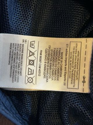 Chaqueta deportiva Adidas azul