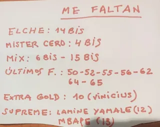 Cromos La Liga 25/26 - Colección completa