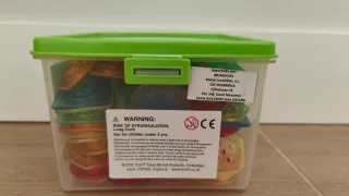 Botones translúcidos ensertables Tickit