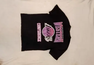 Camiseta negra original NBA Lakers talla S unisex