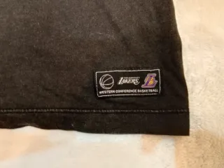 Camiseta negra original NBA Lakers talla S unisex