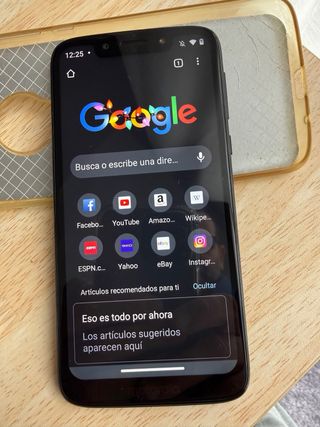 Telefono Motorola G7 Play Nero