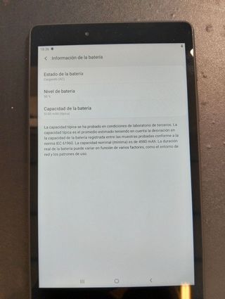 Samsung Galaxy Tab A 8" SM-T290N 32GB Wi-Fi Negra