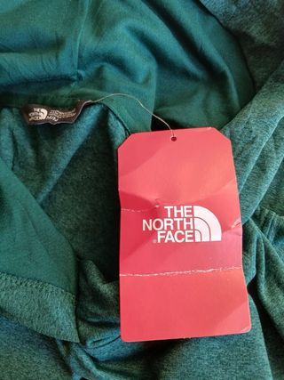 the north face hoodie woman size M green