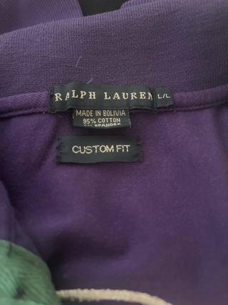 Polo Ralph Lauren Custom Fit Morado L