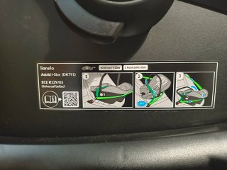 Silla huevo +base isofix nueva 1 uso recien nacido