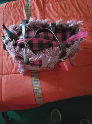 Borsa Naj Oleari Patchwork Multicolore