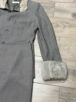 Completo giacca e gonna donna grigio