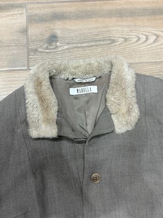 Completo giacca e gonna donna grigio