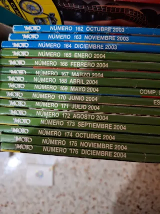 REVISTAS LA MOTO AÑO 2002  -2003