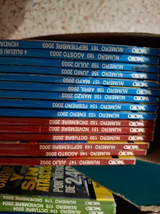 REVISTAS LA MOTO AÑO 2002  -2003