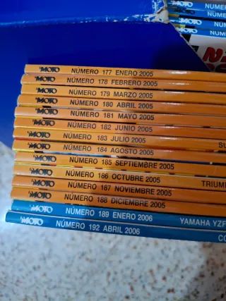 REVISTAS LA MOTO AÑO 2002  -2003