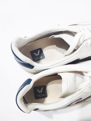 Veja/ V12 Deportivas hombre cuero blanco nº40