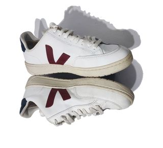 Veja/ V12 Deportivas hombre cuero blanco nº40