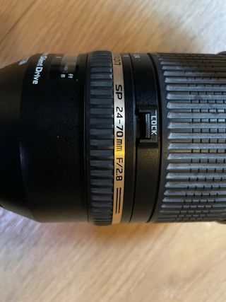 Objetivo Tamron SP 24-70mm F/2.8 Di VC USD