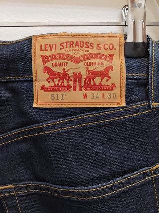 Pantalón Levi's 501 W34 L30 Hombre