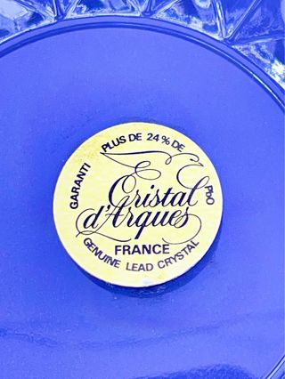 Posacenere Cristal d'Arques Courcelles