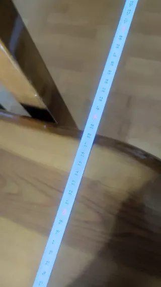 Mesa pino macizo y 5 sillas