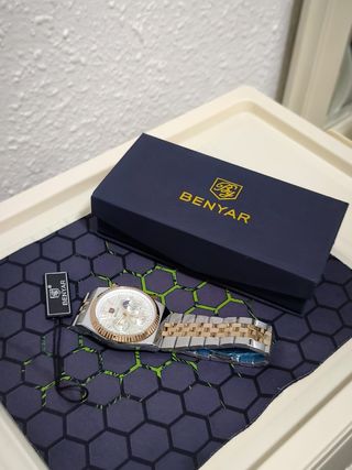 Orologio BENAR da uomo in oro e argento