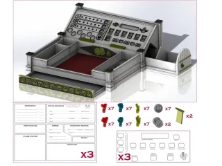 ESTACION PERSONALIZ PARA DAGGHERHEART
