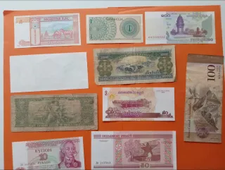 Lotto di Banconote Internazionali