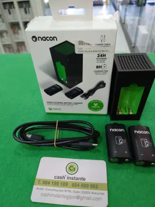 Cargador y Batería Nacon para Mando Xbox