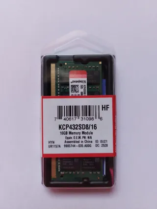 Memoria RAM Kingston 16GB DDR4